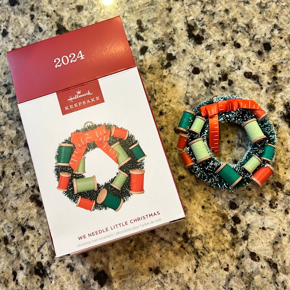 Hallmark Keepsake Ornament 2024 We Needle Little Christmas